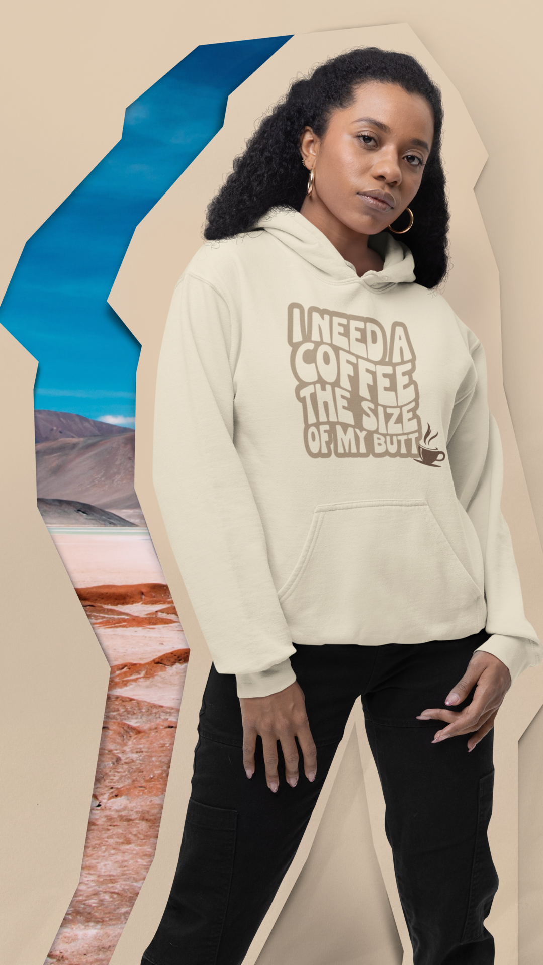 Coffee Size Hoodie
