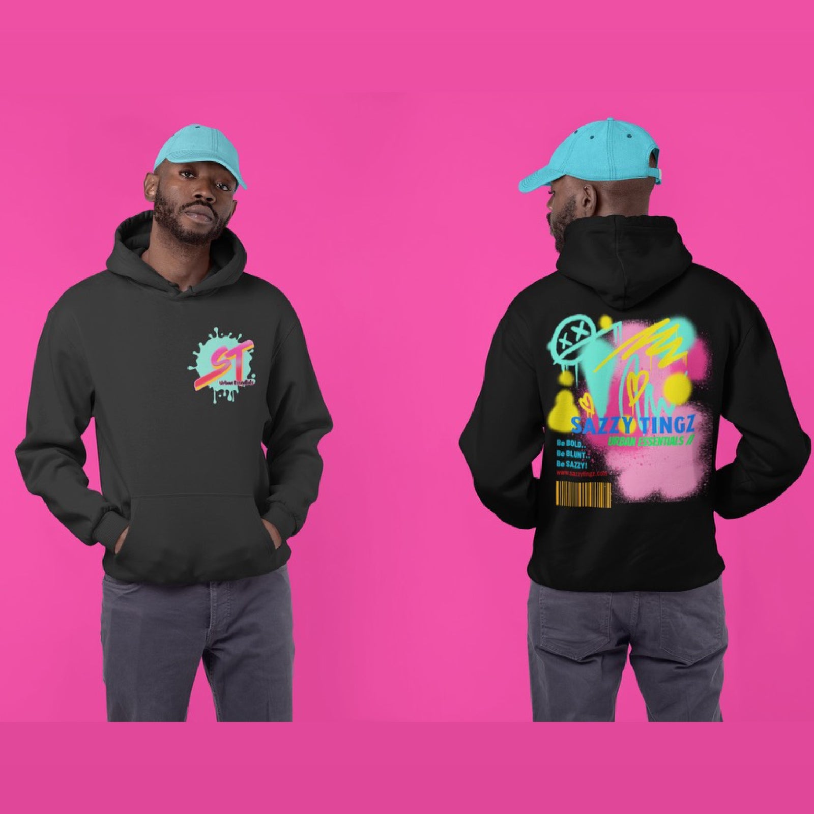 ST Urban Essentials Graffiti Hoodie