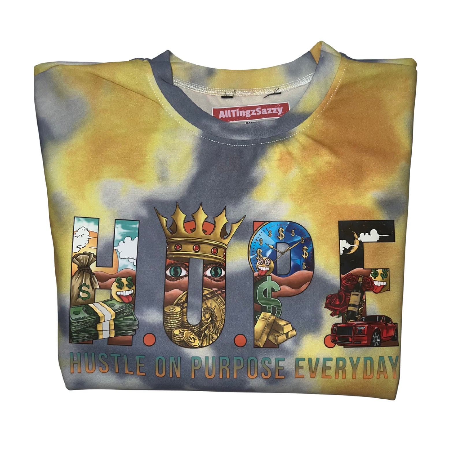 LIMITED EDITION - H.O.P.E Tie-Dye Crop Top