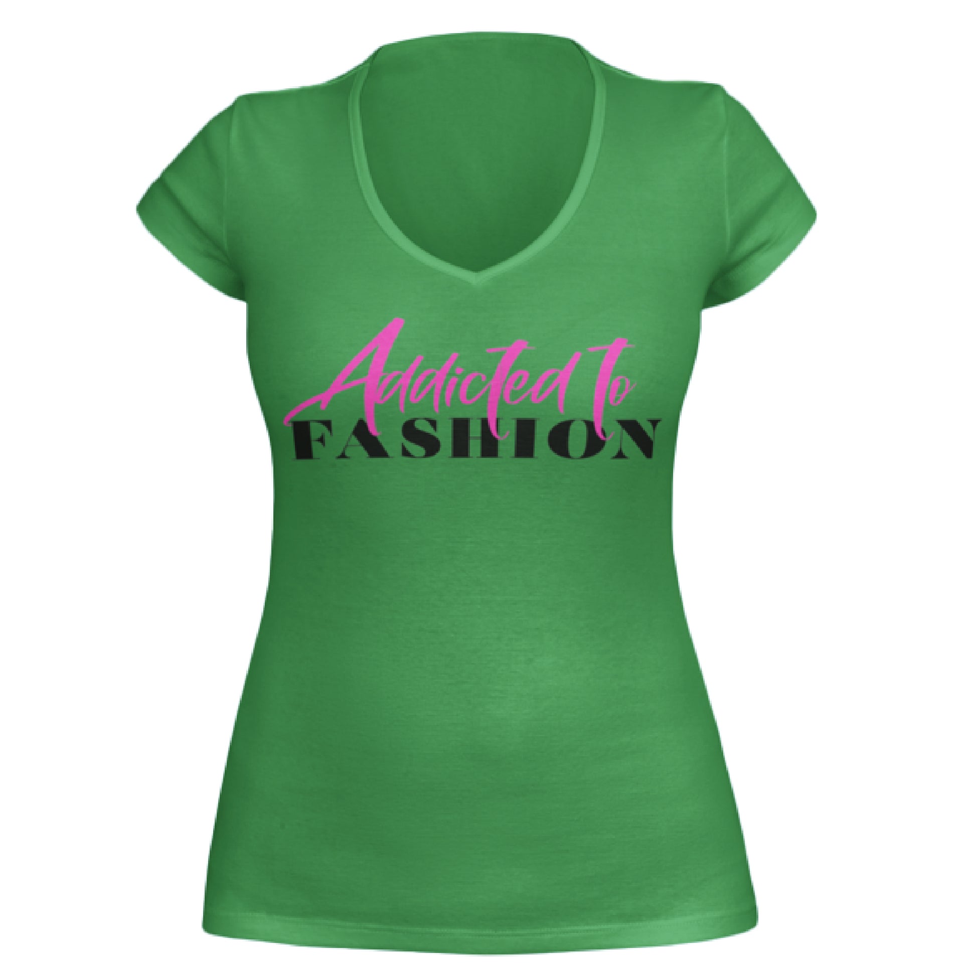 Addicted to Fashion (V Neck)