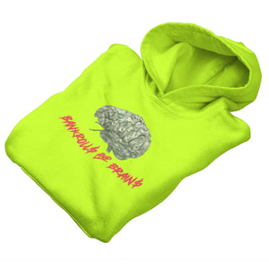 Bankroll$ & Brain$-Hoodie-Sazzy Tingz