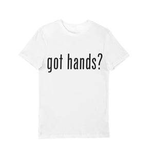 Mrs B's Tee (Got Hands?) - Men's - Sazzy Tingz