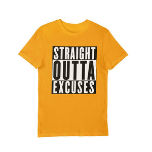 Straight Outta Excuses - Men's - Sazzy Tingz
